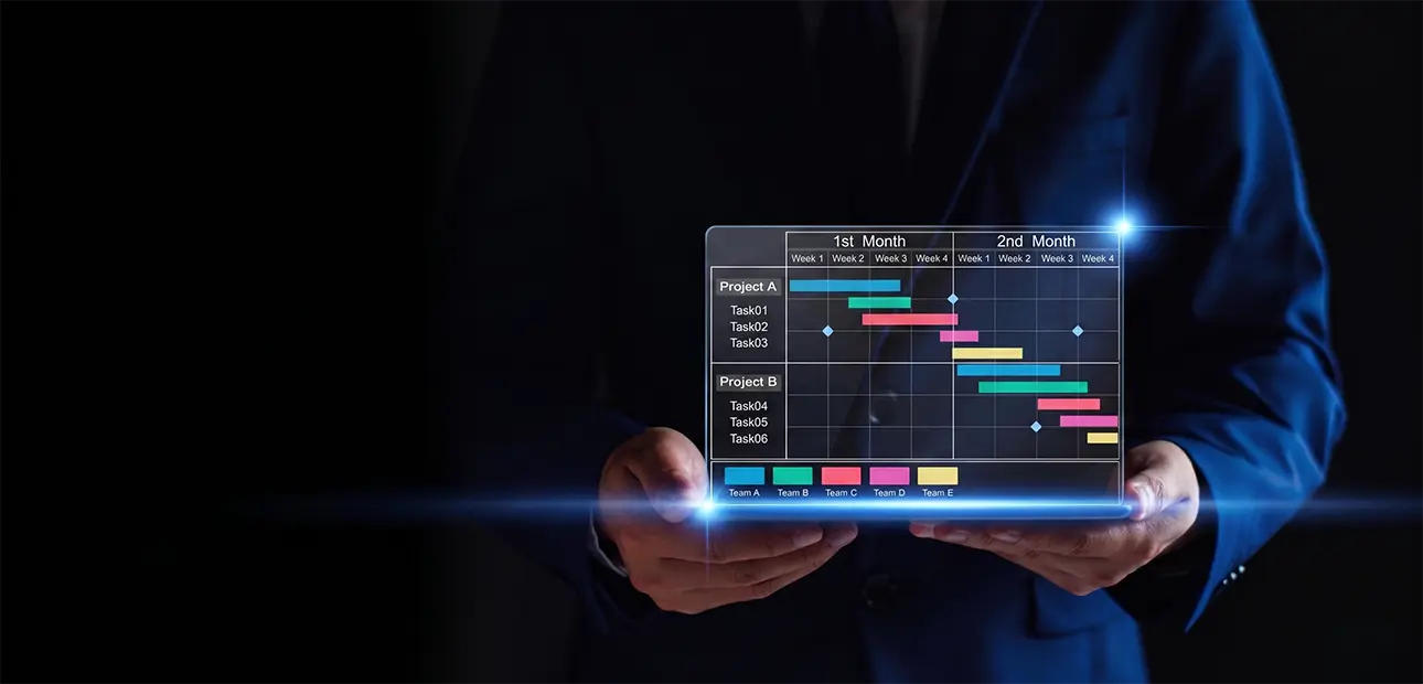 diagramme de gantt